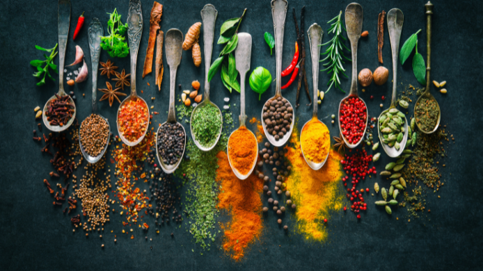 Uso de especias en la cocina Diferentes especias para cocinar