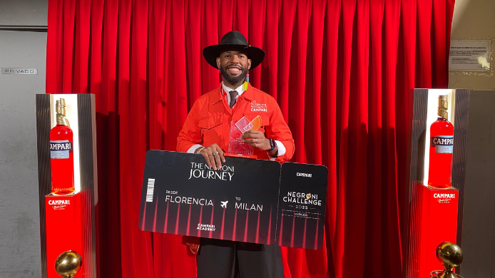 Frederick Castillo, ganador del Mejor Negroni de España 2025