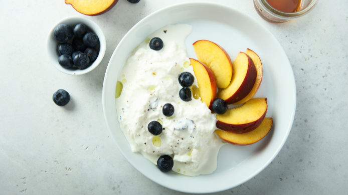 El queso fresco es ideal para deportistas
