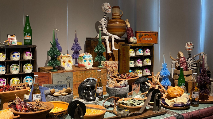 Altar de Día de Muertos en la Fundación Casa de México de España