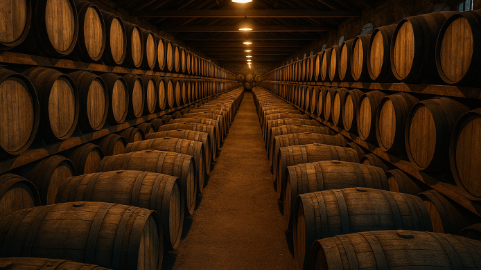 barriles whisky Escocia