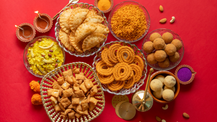 ¿Qué se come durante Diwali?
