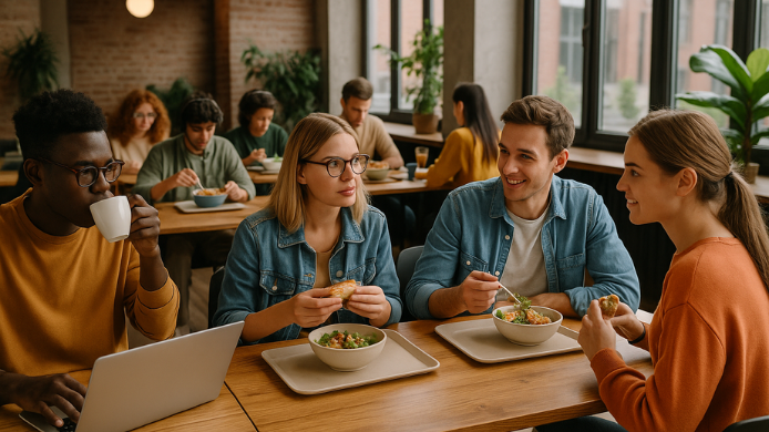 Qué se come en las universidades de Madrid