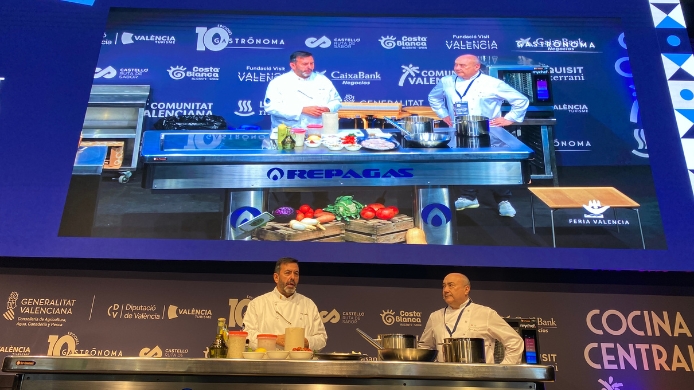 show cooking de Hélio Loureiro en Gastrónoma show cooking de Hélio Loureiro en Gastrónoma