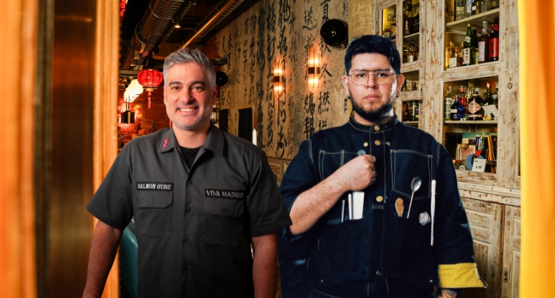 Manabí en Madrid con Diego Cabrera y Miguel Angel Ayawaskha