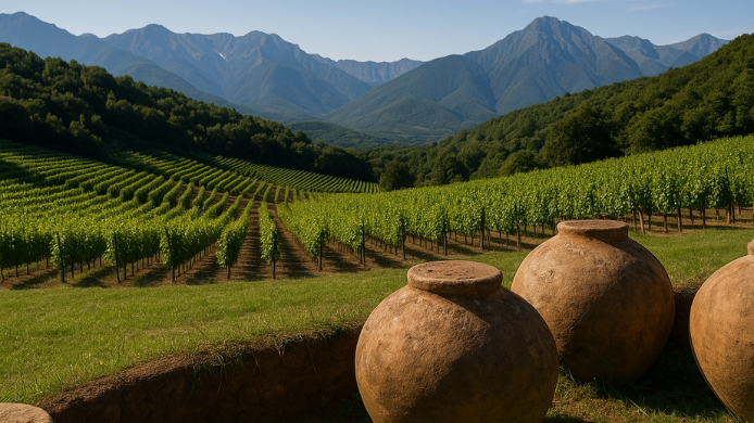 El vino nació en Georgia hace 8.000 años