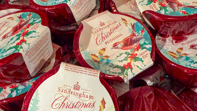 pudding de Carlos III de Inglaterra