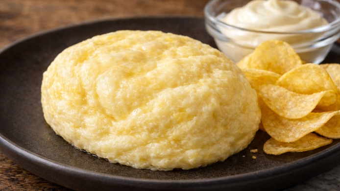 tortilla de José Andrés al microondas con mayonesa