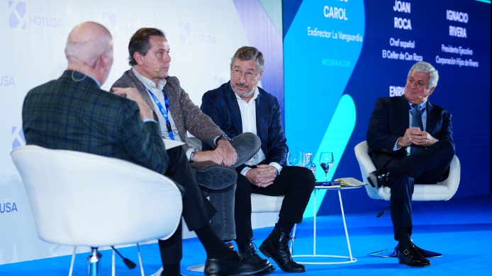 Debate sobre gastronomía en Foro Hotusa