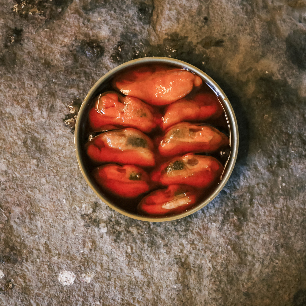 lata de mejillón en escabeche de ROI&CO