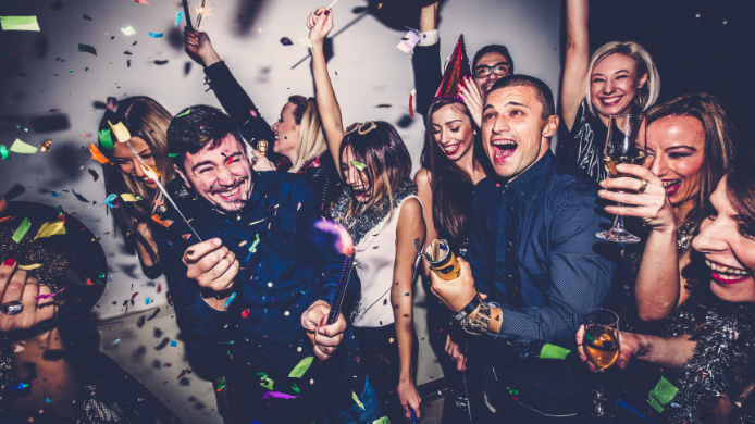 Uso de pirotecnia en restaurantes