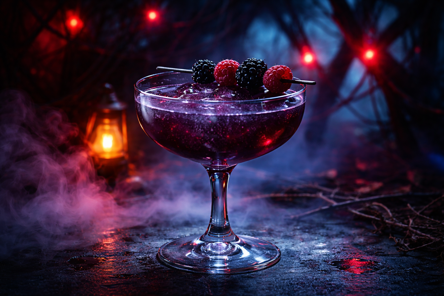 Cóctel Upside Down, inspirado en Stranger Things