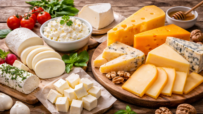 Variedades de queso
