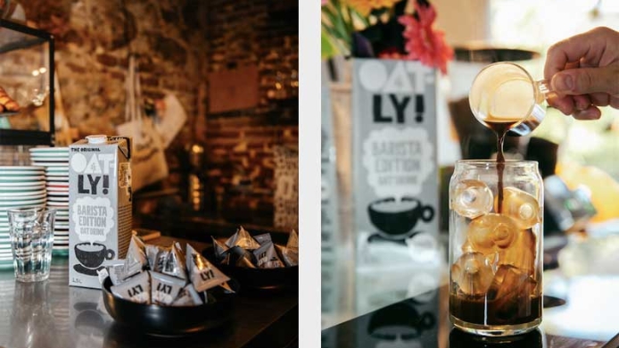 Café de especialidad por Oatly en Madrid Oat Week