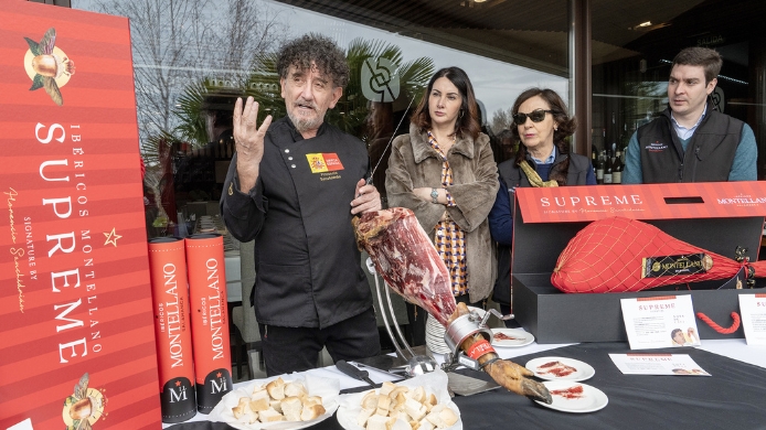 Florencio Sanchidrián en la VI Jornada de la Montanera