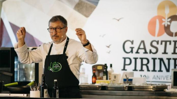 Chef Joan Roca en GastroPirineus 2025