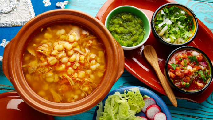 sopa de mote pata para record guinness