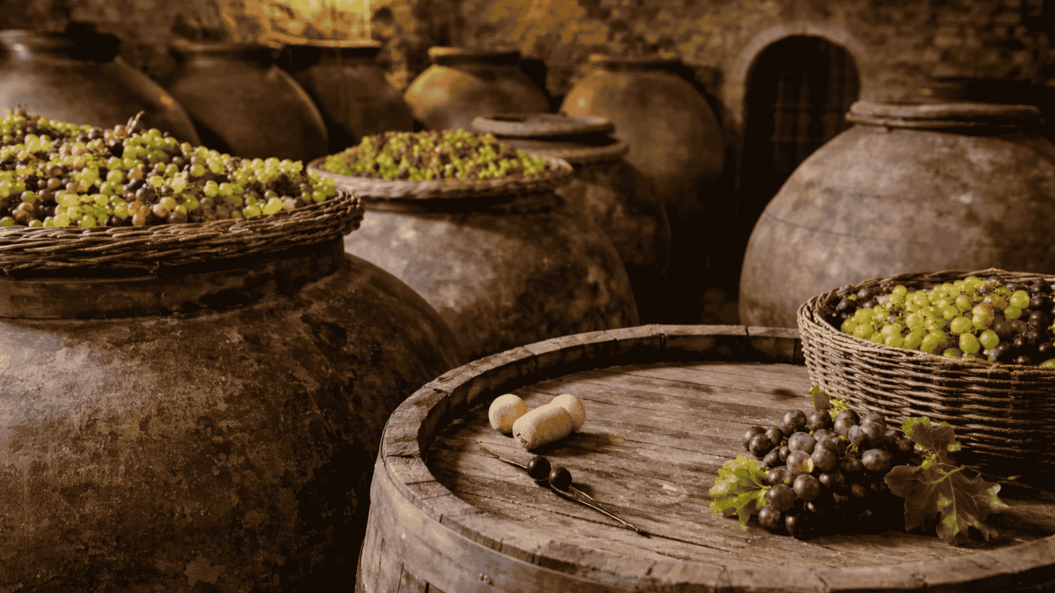 tinajas de vino de pitarra