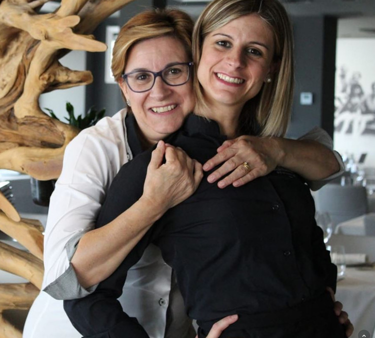 Maribel Fibia y su hija Laia 