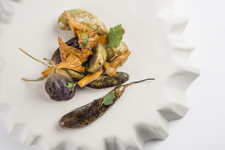 restaurante trigo-valladolid-platos-chef-victor-martin-una-estrella-michelin