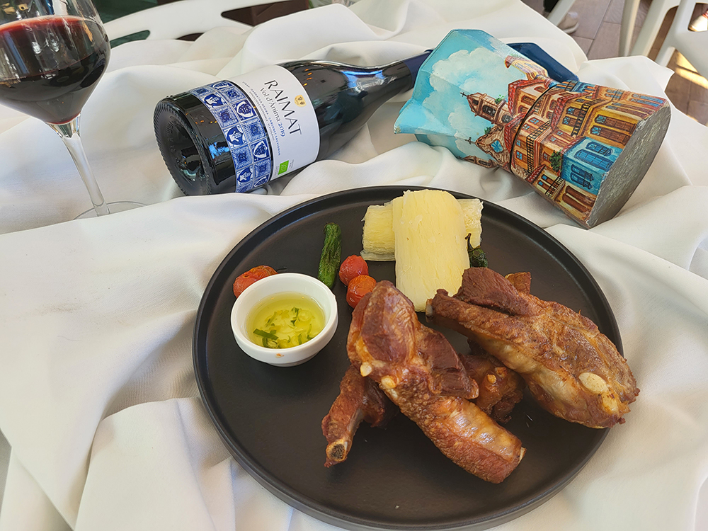 Gastronomía del restaurante de Salou.