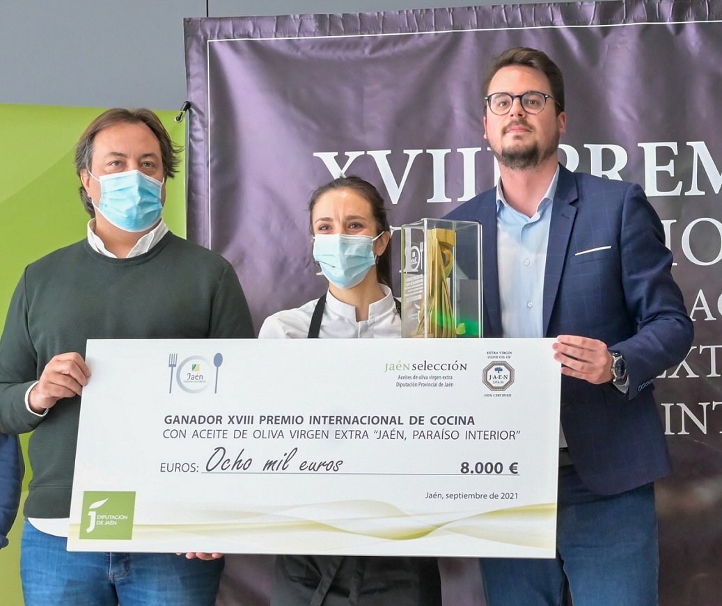 Premio de Cocina con AOVE-ganadora-2021