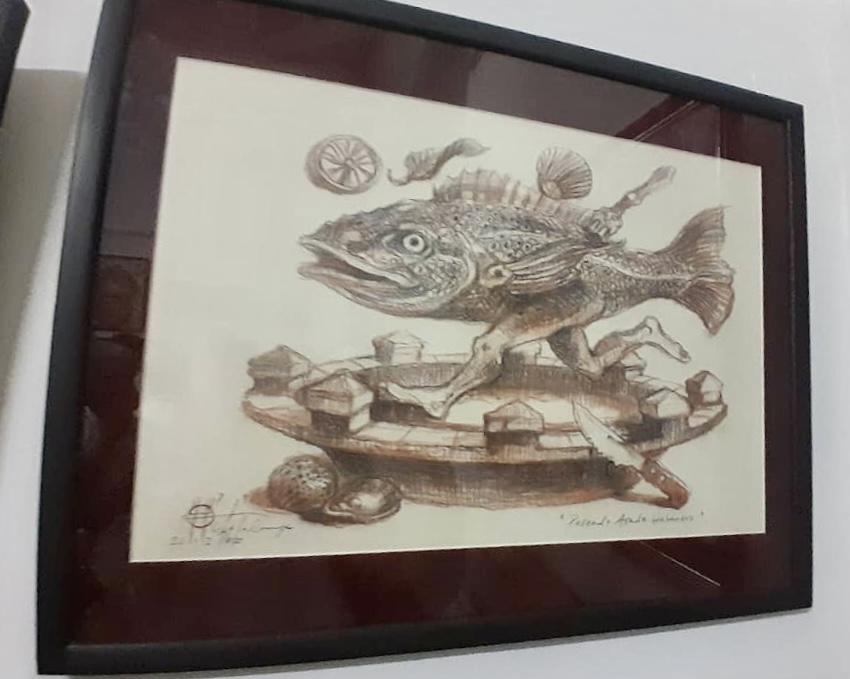 Pescado asado habanero