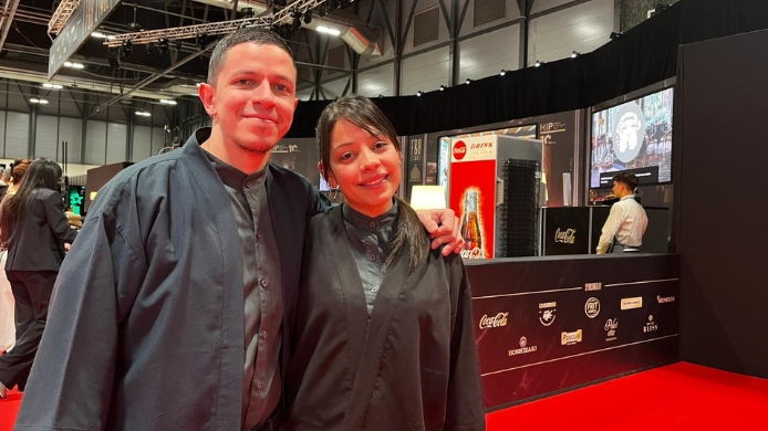 Joel Valenzuela y Cindy Contreras