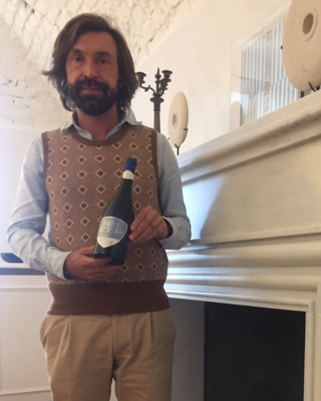 Andrea Pirlo futbolistas vino