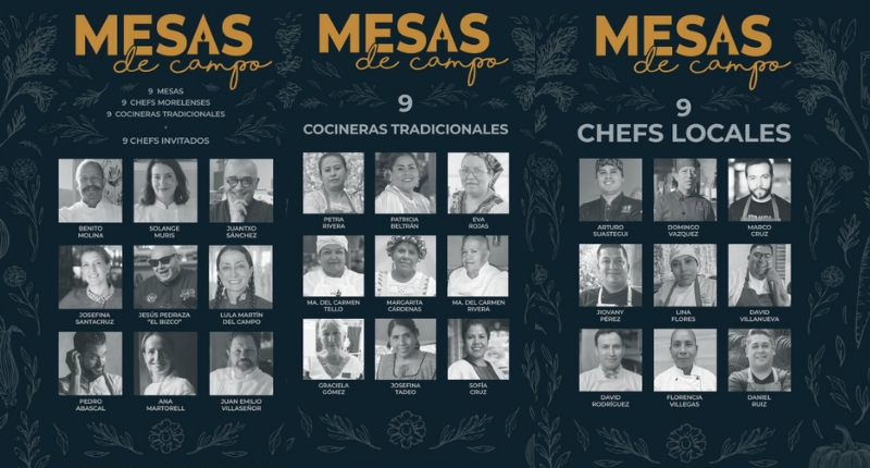 Participantes Mesas de Campo en Tepoztlán, Morelos