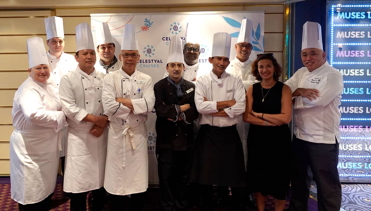 Celestyal Cruises-equipo-gastronómico
