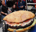 La hamburguesa más grande del mundo pesa más de 250 kilos