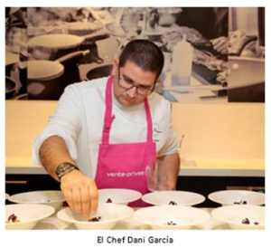 El chef Dani García presenta la selección de productos gourmet de Vente-privee.com para esta navidad