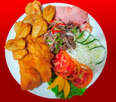 Receta santiaguera: "El gigante"