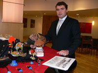 Luis Mendes, director de alimentos y bebidas del hotel Holiday Inn Porto Gaia.