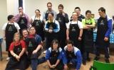Dieciséis baristas con síndrome de Down  exhibieron sus habilidades cafeteras en Oviedo