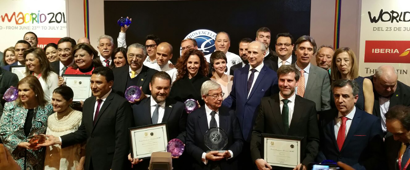 Entregan en FITUR los Premios Excelencias 2016