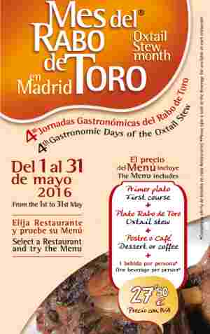 Mes del RABO de TORO en Madrid