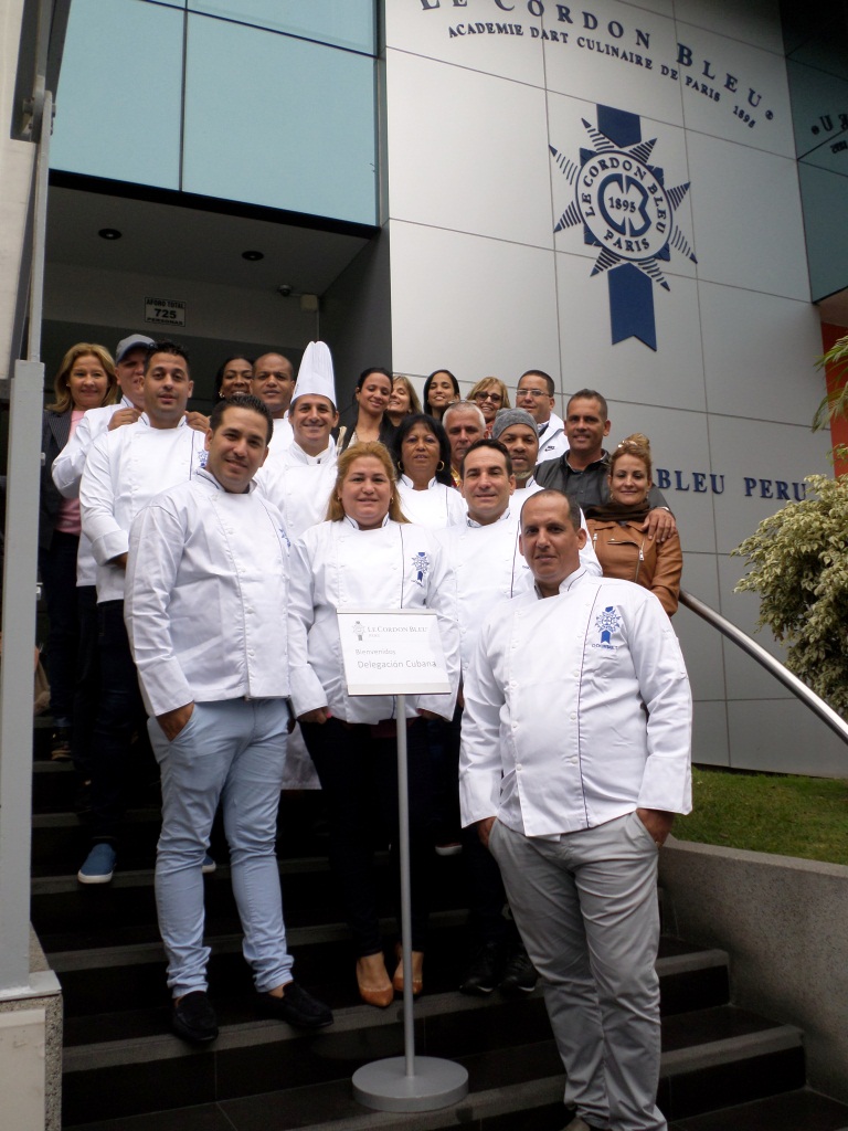 Cubanos en Le Cordon Bleu Perú