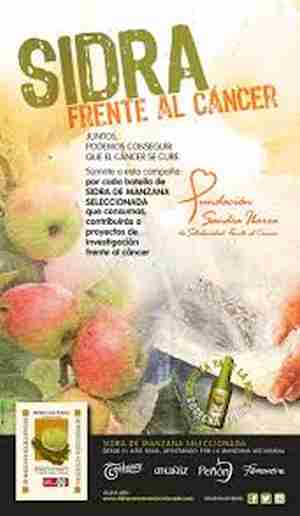 Sidra frente al cáncer: una campaña que une el disfrute de la Sidra a la investigación para la cura del cáncer