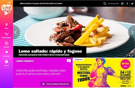 Apega busca convertir a Lima en capital gastronómica de América Latina al 2021