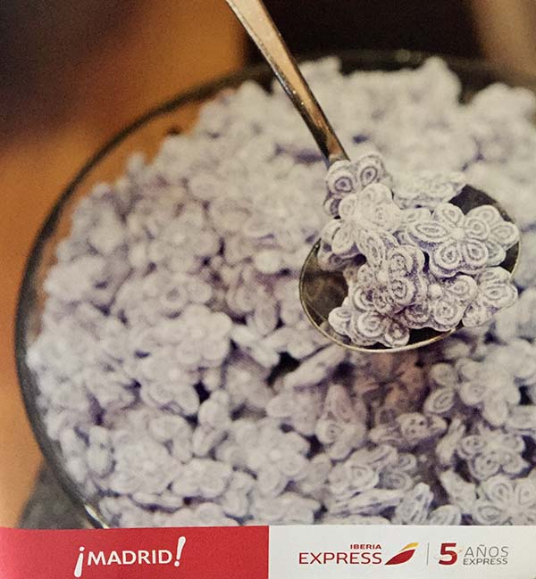 La violeta madrileña tocará los cielos de la mano de Iberia Express