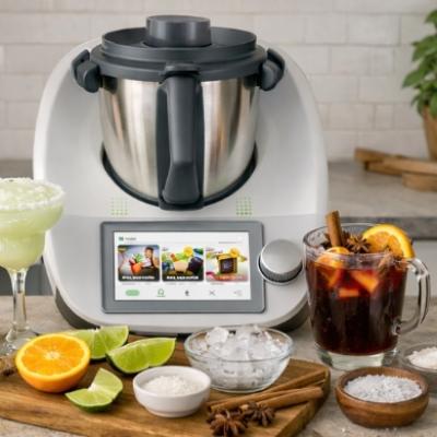 recetas cocteles en thermomix de Navidad