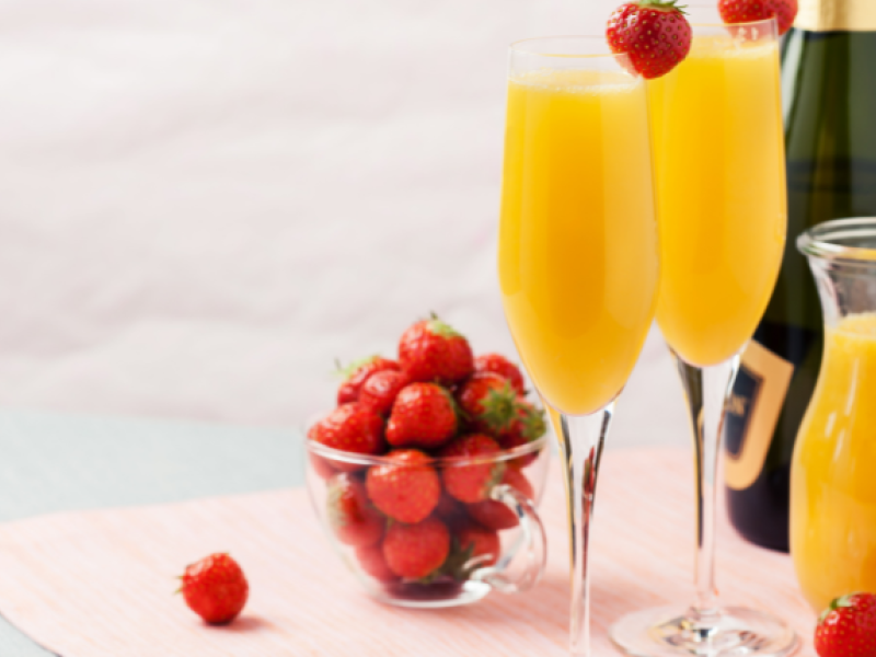 cócteles con cava mimosa