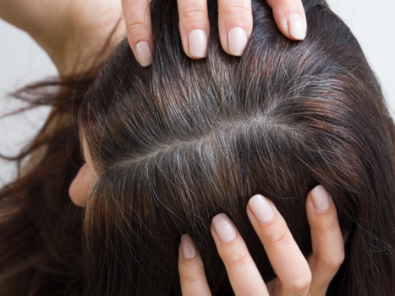 evitar las canas