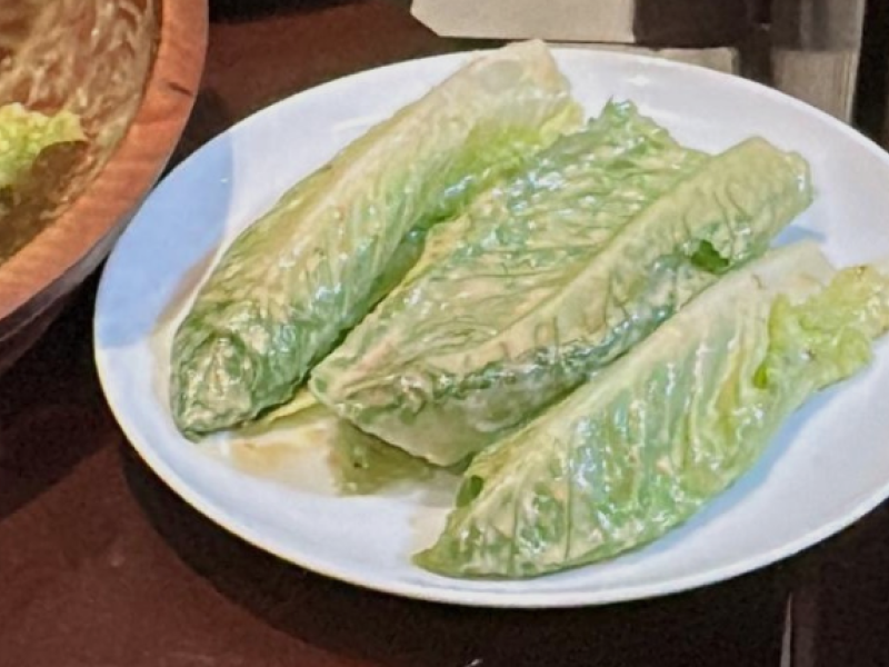 La auténtica ensalada Caesar 