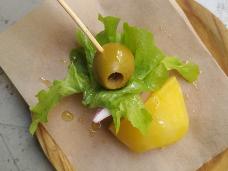 Grillo, un pintxo recuperado en Bilbao