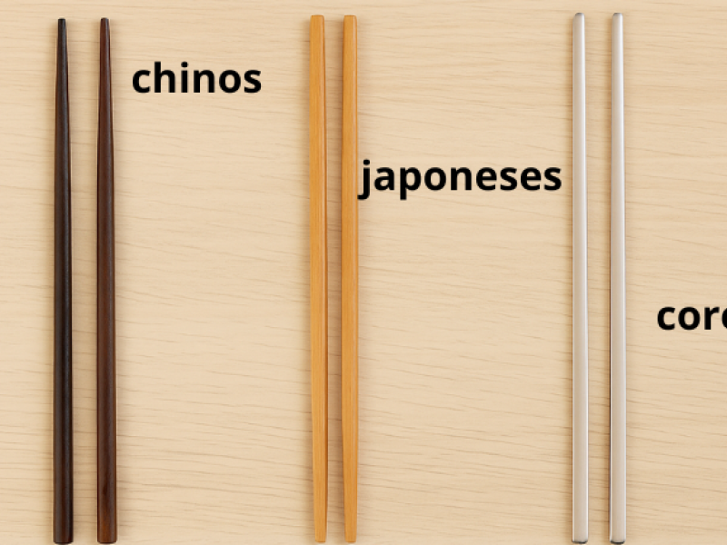 Descubre la diferencia entre los palillos chinos, japoneses y coreanos gracias al chef Steven Wu