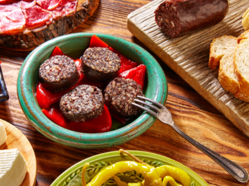 Tapas de morcilla