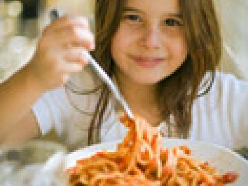 La pasta, uno de los alimentos preferidos de los más pequeños